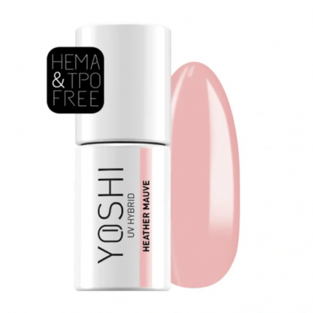 Esmalte semipermanente híbrido"Heather Mauve" YOSHI 6 ml – 131