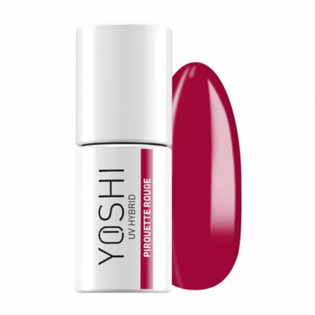 Esmalte semipermanente híbrido "Pirouette Rouge" YOSHI 6 ml – 242