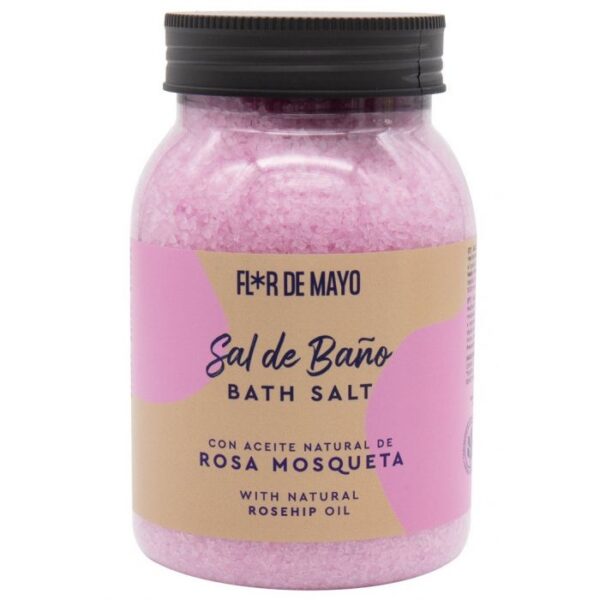 Flor de Mayo Sal de Baño Rosa Mosqueta