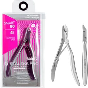 STALEKS PRO by Natury Nails Alicate profesional para cutículas 4mm. Acero inoxidable. Smart 80-4