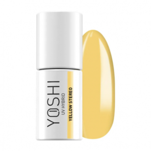 Esmalte Semipermanente Híbrido "Yellow Stereo" Yoshi 6 ml – 802