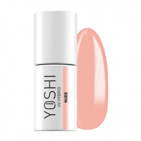 Esmalte semipermanente híbrido"French Nude" YOSHI 6 ml – 002