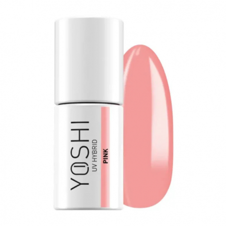 Esmalte semipermanente híbrido"Rosa Francesa" YOSHI 6 ml – 004 - Imagen 2