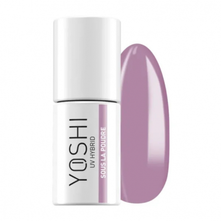 Esmalte semipermanente híbrido "Sous la Poudre" YOSHI 6 ml – 244