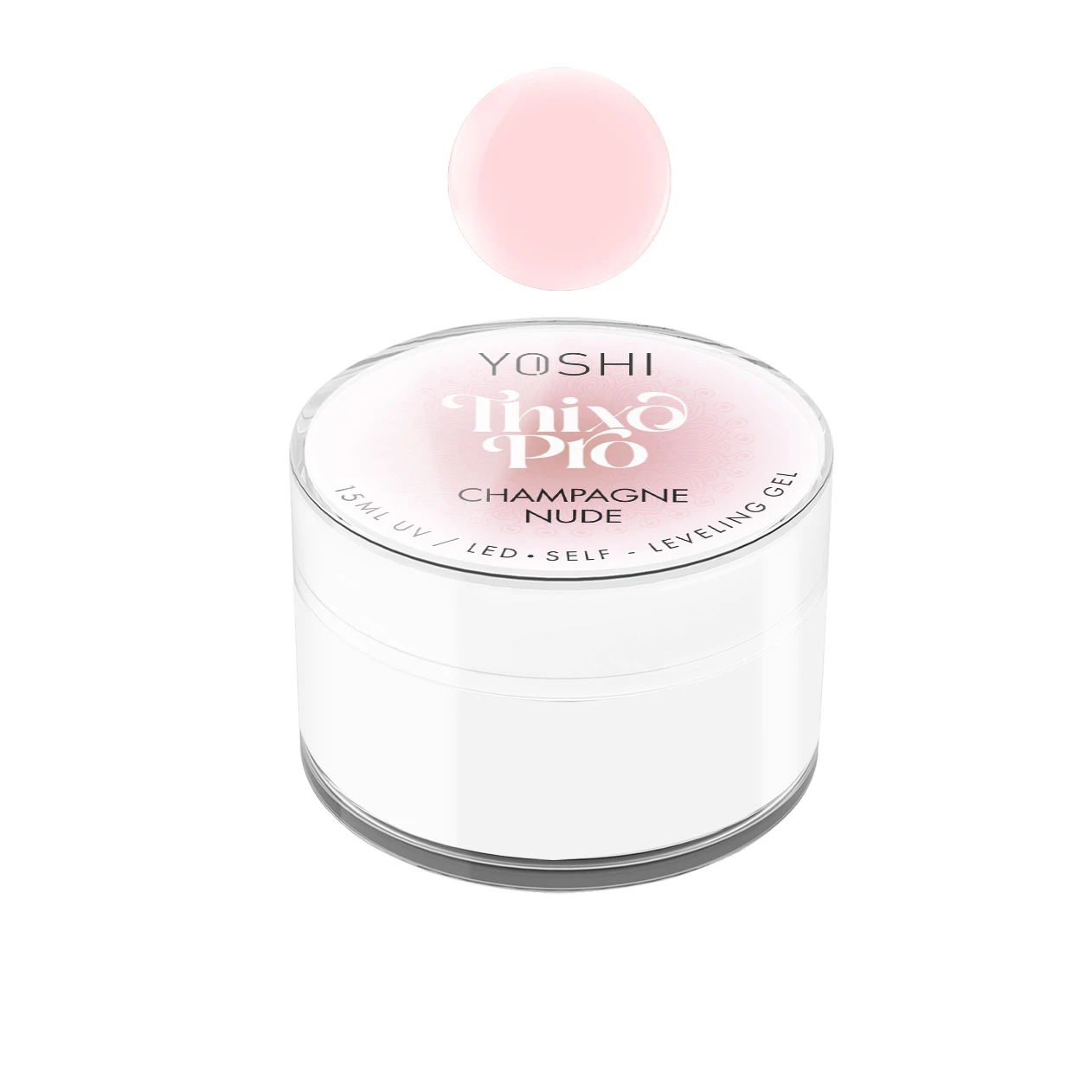 Yoshi Gel autonivelante Thixo PRO UV LED Champagne Nude 50 ml