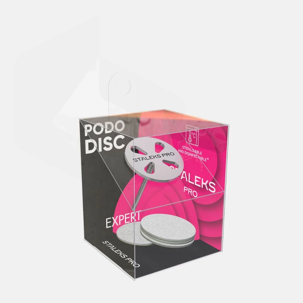 Pack Disco metálico pedicura S con 5 recambios - Staleks