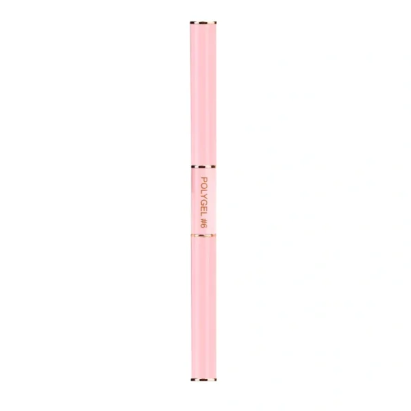 ¿Qué hace que POLYGEL #6 sea especial? Cerdas de nailon sintético. Sus cerdas flexibles y cuidadosamente diseñadas son ideales para extender y alisar el gel acrílico. Permiten un control total dura.