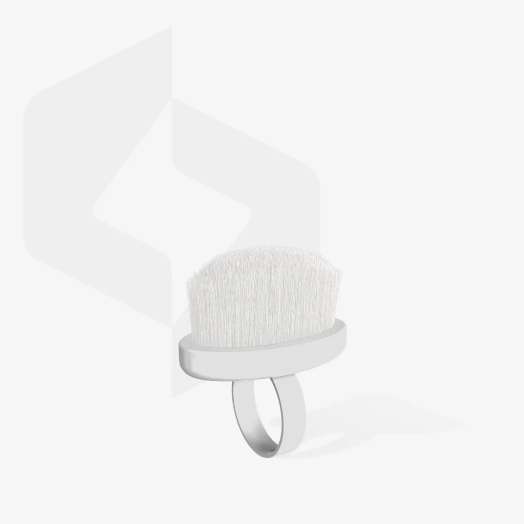Cepillo-anillo para manicura para eliminar el polvo Staleks 03 mini unidad