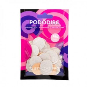Recambios Pododisc Staleks grano 180 talla L caja de 50 unid