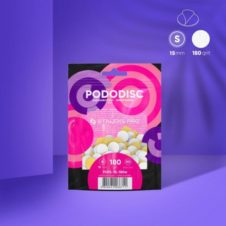 Recambios Pododisc Staleks grano 180 talla S de 50 unid.