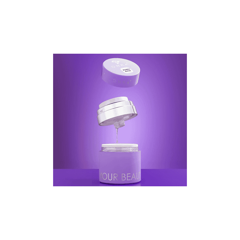 Base rubber DNKA con dosificador - CLEAR - 30 ML - Pump