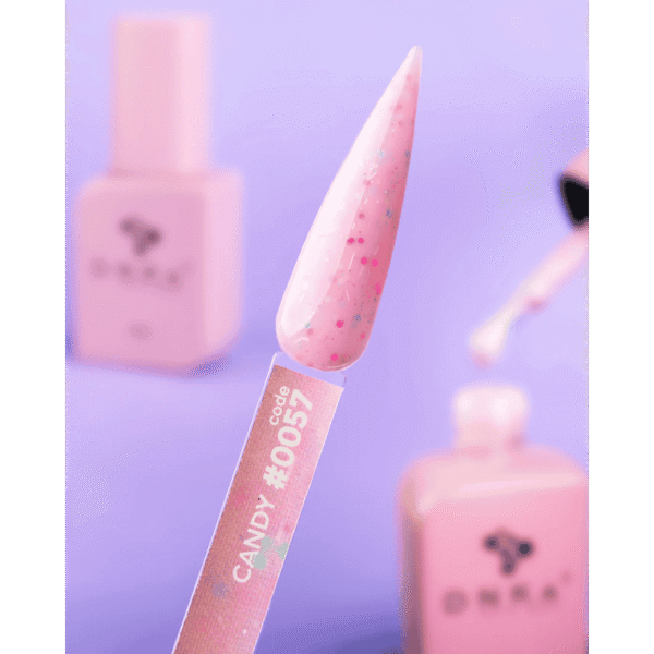 Cover base rubber con color DNKA - 0057 Candy - 12 ml