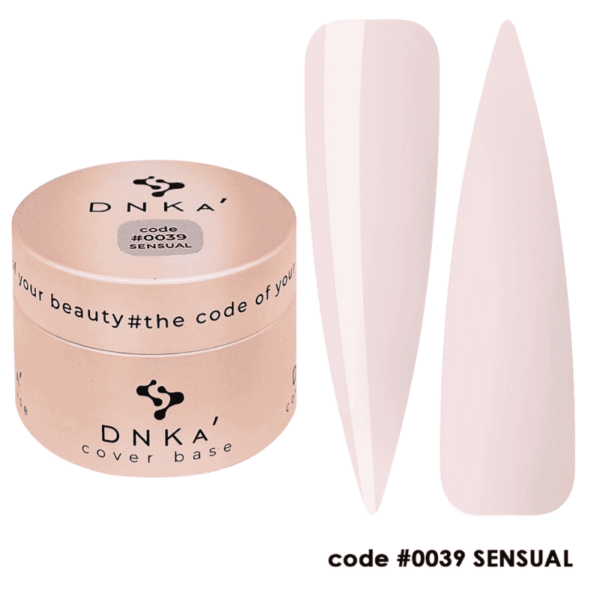 Cover base rubber DNKA - 0039 SENSUAL - 30ml