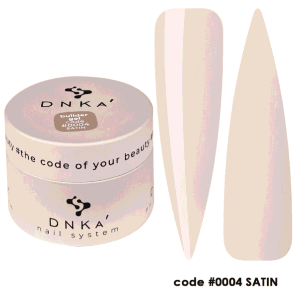 Gel builder DNKA - 0004 SATIN - 30 ML