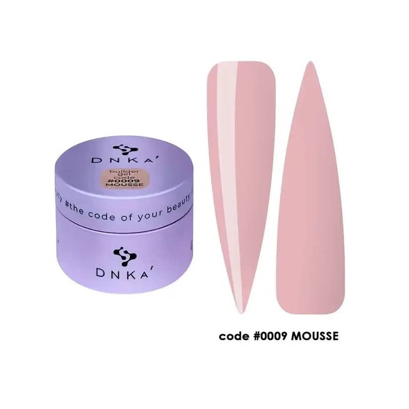 Gel builder MOUSSE DNKA - 0009 - NUDE - 30ML